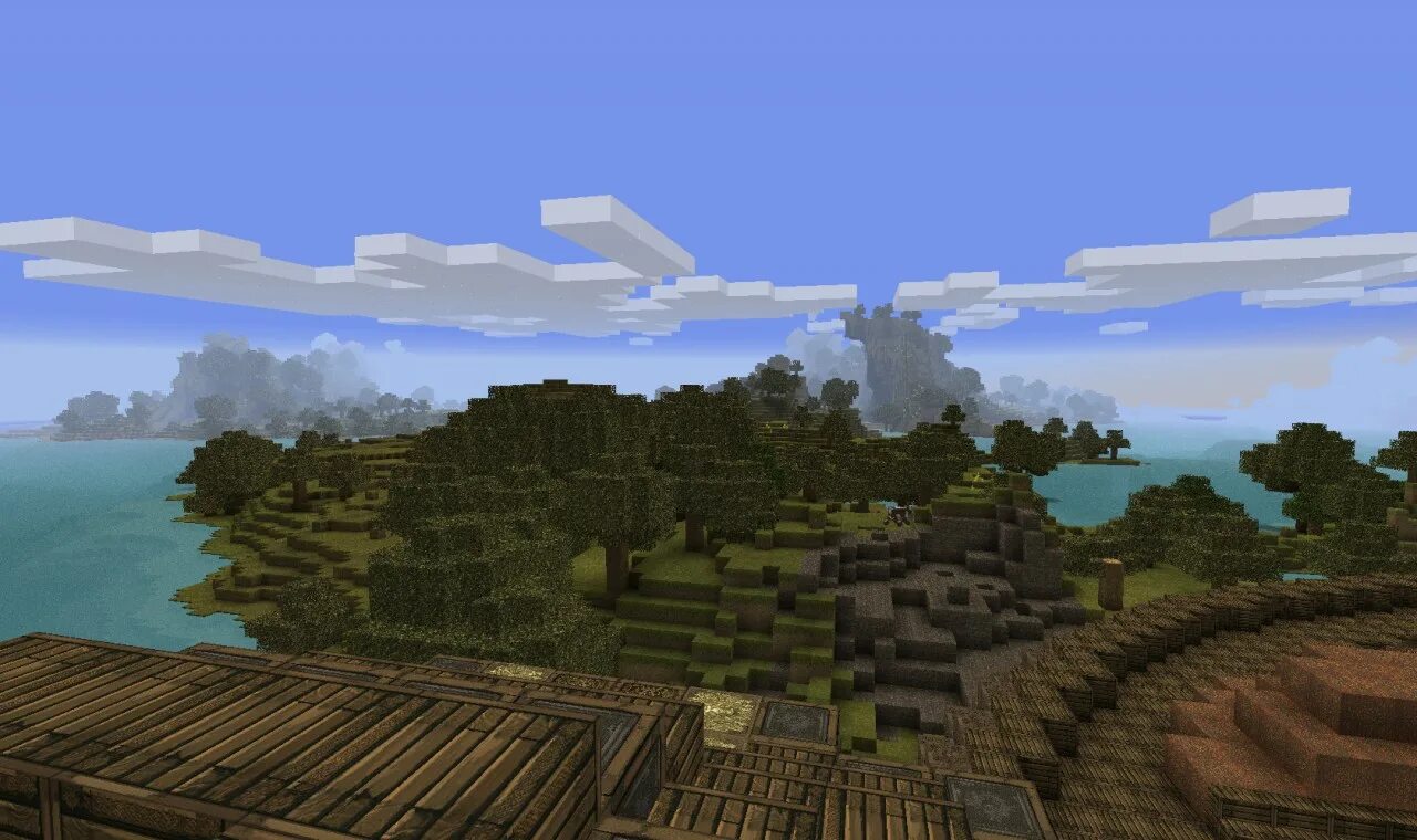 Мод на отображение. Distant friend мод на майнкрафт. planetcraft. minecraft alpha tiny render distance screenshot.