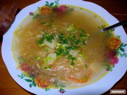 Вкусные щи из капусты