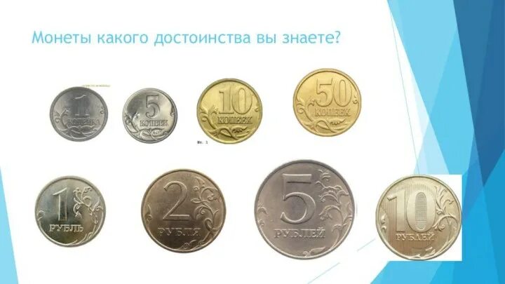 Запишите монеты какого достоинства. Монеты какого достоинства. монеты разного достоинства. российские монеты различного достоинства.