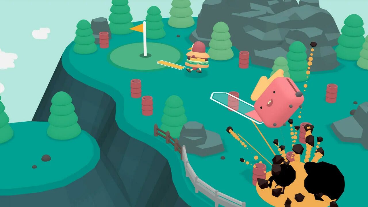 What is a game. What the golf. игра what. гольф 2д игра. игра гольф на крыше.