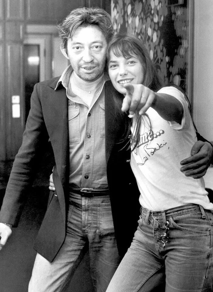 Генсбур и биркин. Генсбур и биркин. Джейн биркин. Serge gainsbourg в молодости. Генсбур и биркин.