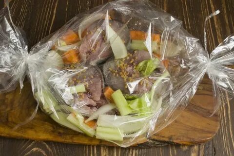Рецепт овощей в пакете для запекания