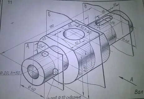 Чертеж по фотографии