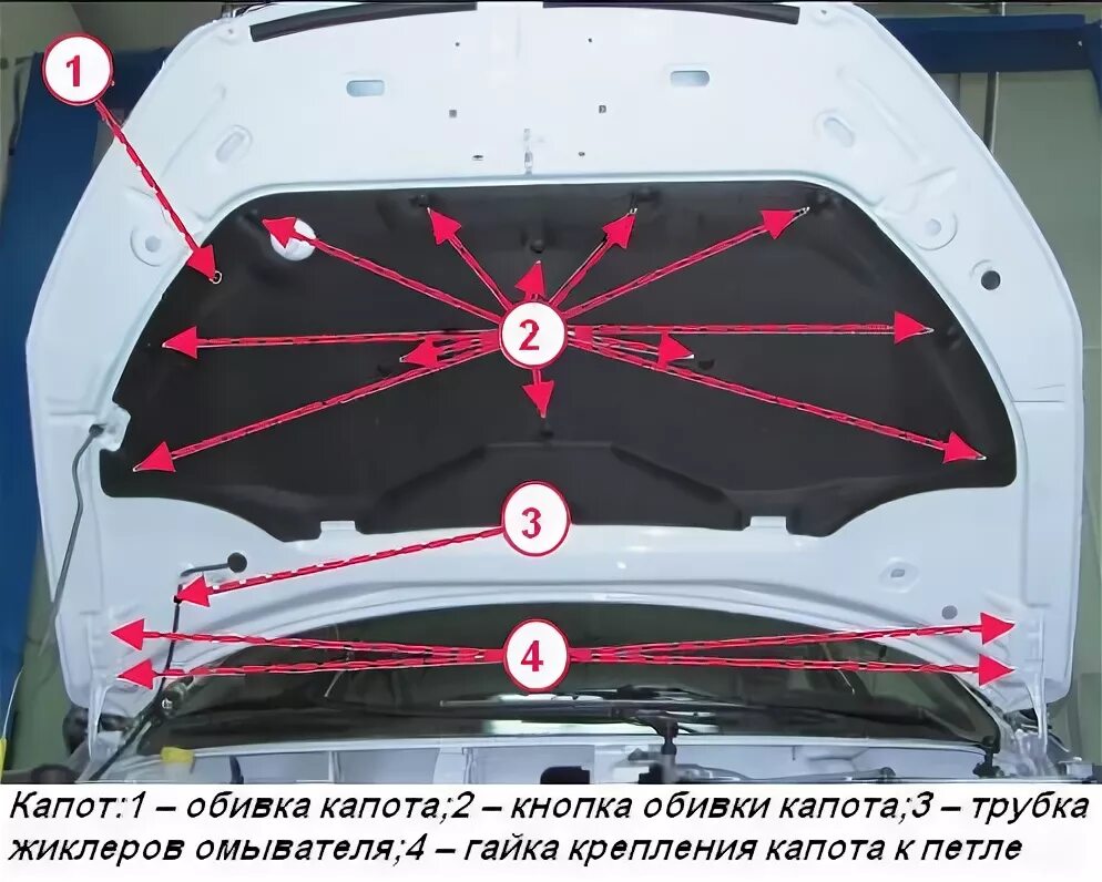 Как снять капот лада веста Замена концевика капота на старого состояние Lada Vesta SW, 1,8 л, 2018 года э