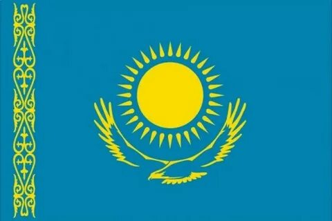 Голубой флаг казахстана