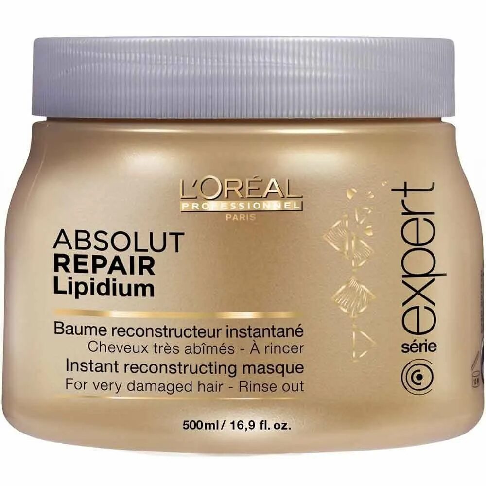 Лореаль Lipidium Absolut Repair. L'Oreal Professionnel absolute Repair Lipidium. Маска для волос l'Oreal Professionnel Absolut Repair Lipidium Mask. Абсолют Липидиум лореаль. Восстановление поврежденных волос отзывы