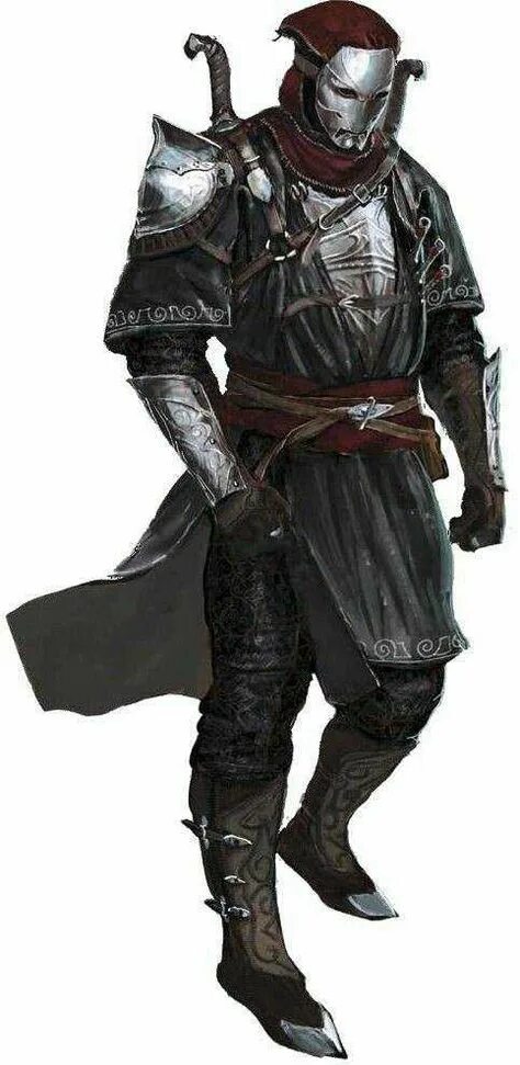 A rogue guard in a medieval