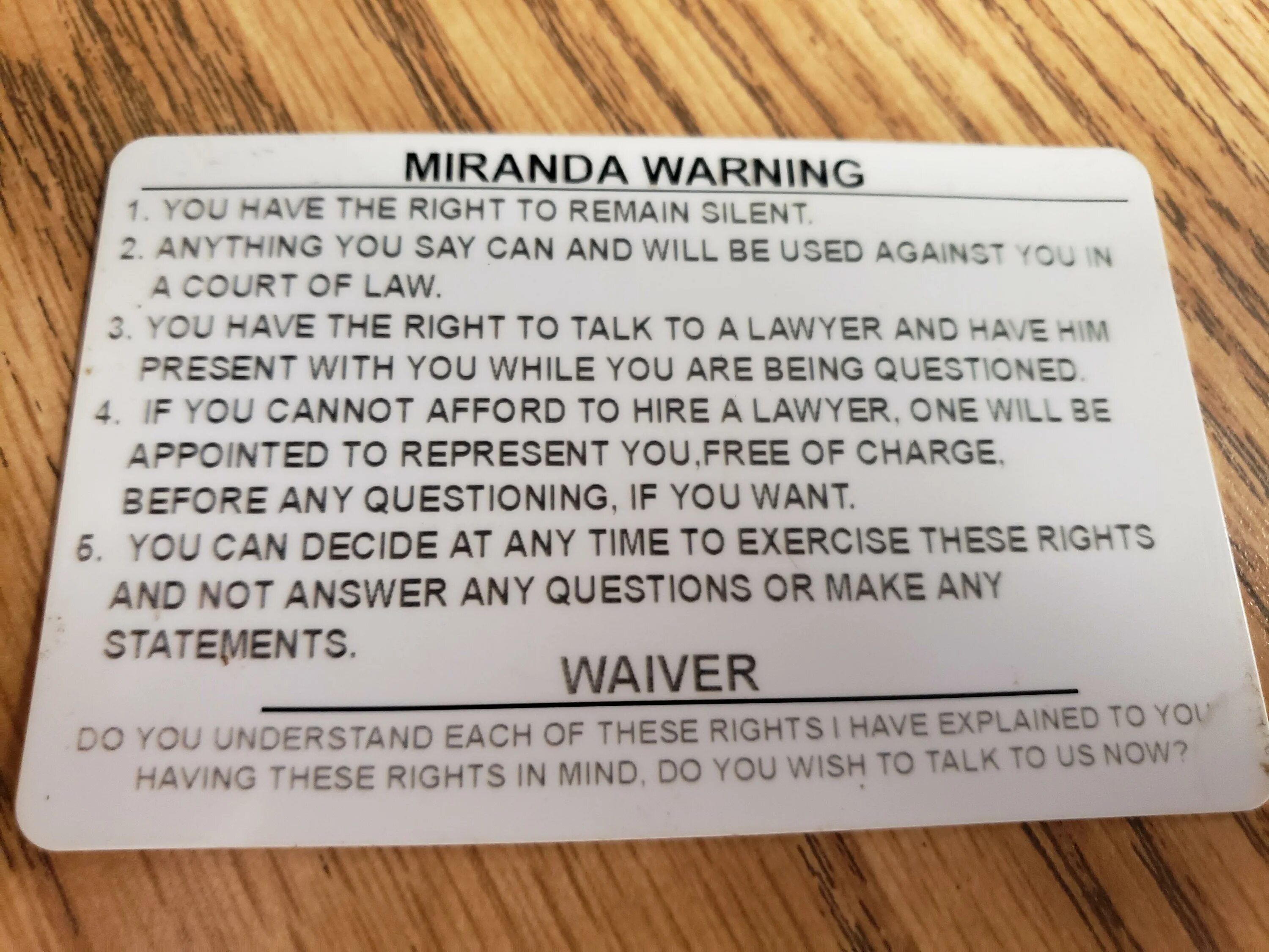 Miranda warning. Cue cards for children. Миранда зачитать. Warning card. Надпись warning.