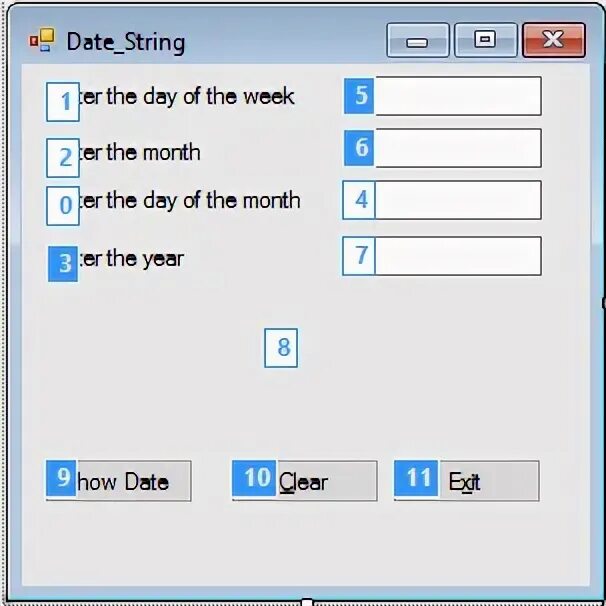 Select button. Select button