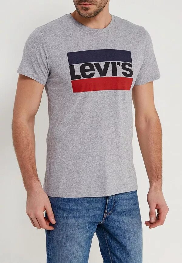 Футболка мужская серая Levi's Strauss. Футболка левайс мужская серая. Levis Futbolka мужская. Футболка левайс мужская 501.