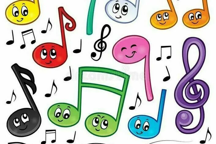 Веселые нотки. Нотки с веселой мордочкой. Веселые ноты. Рисунок веселые нотки. Нотки картинки для детей.