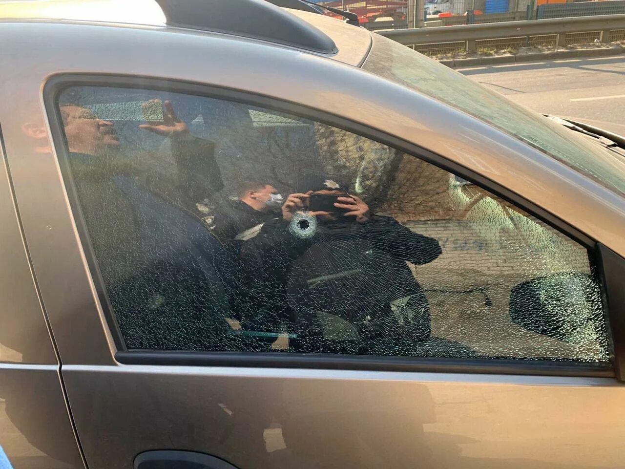 расстрелянные авто