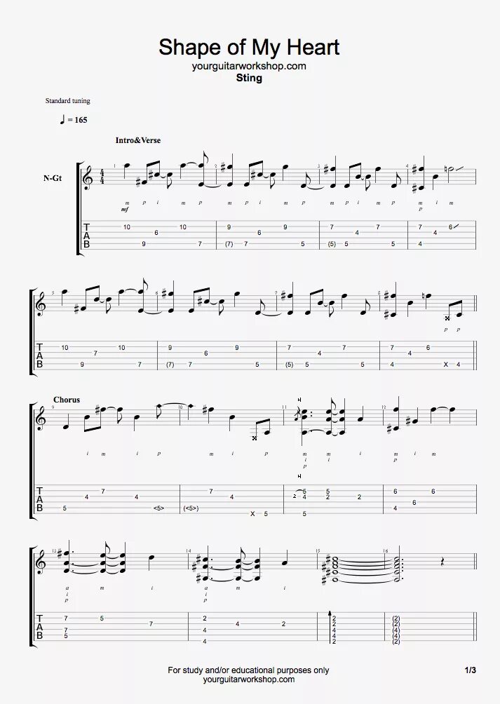 My heart на гитаре. Sting shape of my heart табы для гитары. shape of my heart табы. стинг табы shape of my heart. стинг shape of my heart табы для гитары.