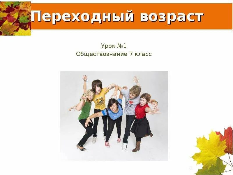 Все переходные возраста