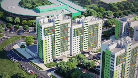 Микрорайон яркий квартиры