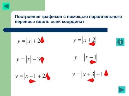 Построение перенос