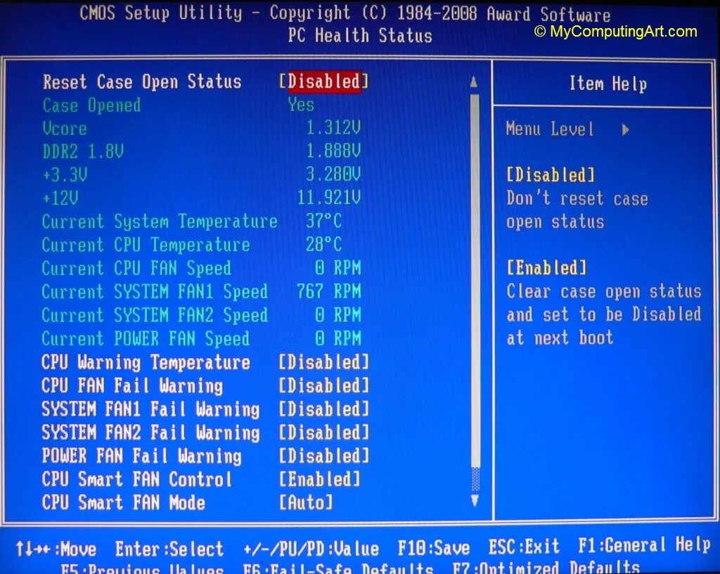 Биос CMOS Setup Utility. PC Health status в биосе что это. PC Health CMOS. Биос 686 1998. Fan control в биосе