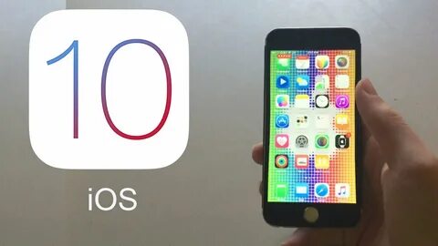 Ios 10 на 6
