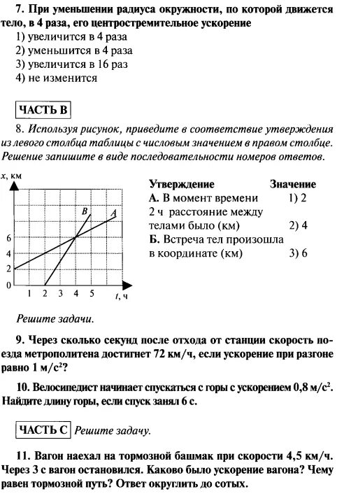 Физика 9 кл контрольная работа. Физика 9 кл контрольная работа