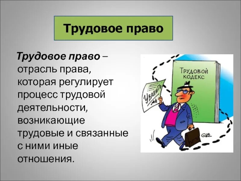 Трудовое право. Трудовое право это отрасль.