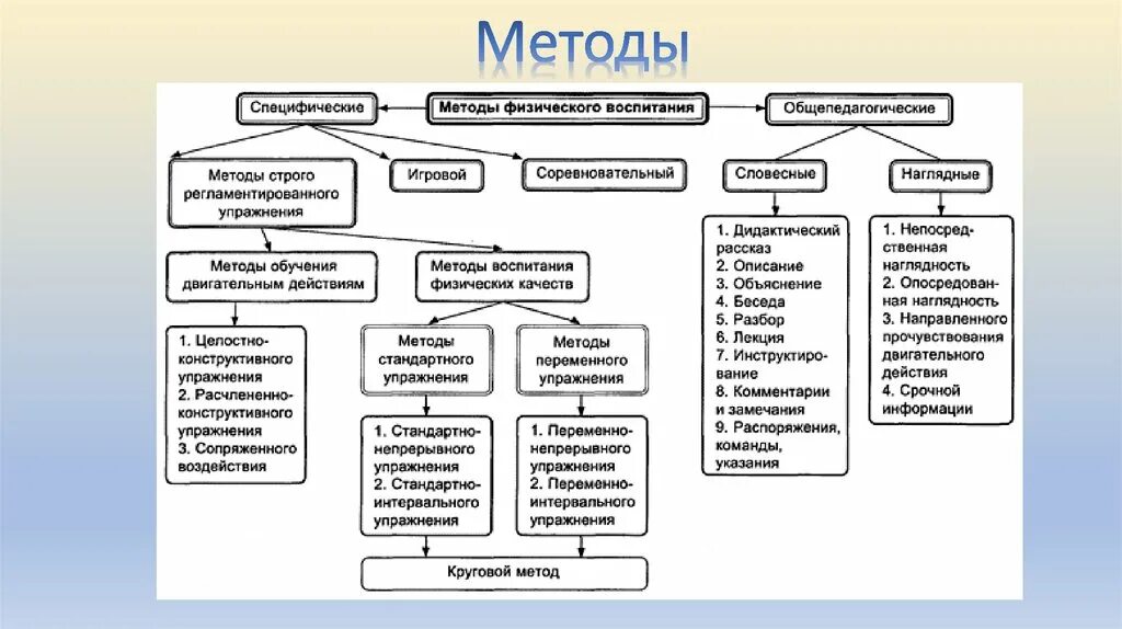 Формы и методы физического воспитания. Методы и приемы физического воспитания. Методы и приемы обучения в физическом воспитании. Методы и приемы обучения движениям.