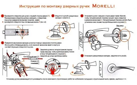 Как снять дверную защелку