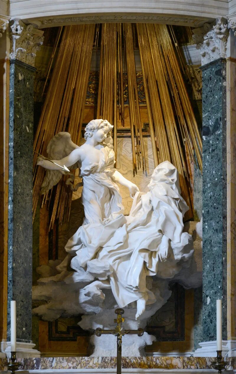 Лоренцо Бернини экстаз св Терезы. Скульптура Бернини экстаз Святой Терезы. Джованни Лоренцо Бернини экстаз Святой Терезы. Бернини экстаз св.Терезы. 1647-1652.