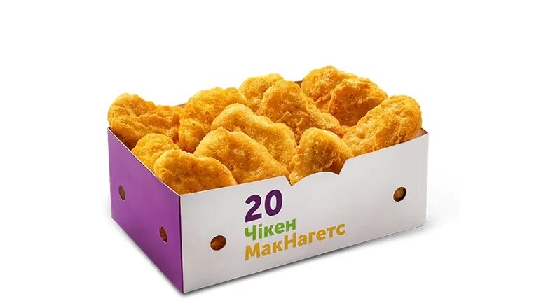 Вкусно и точка 4 наггетса