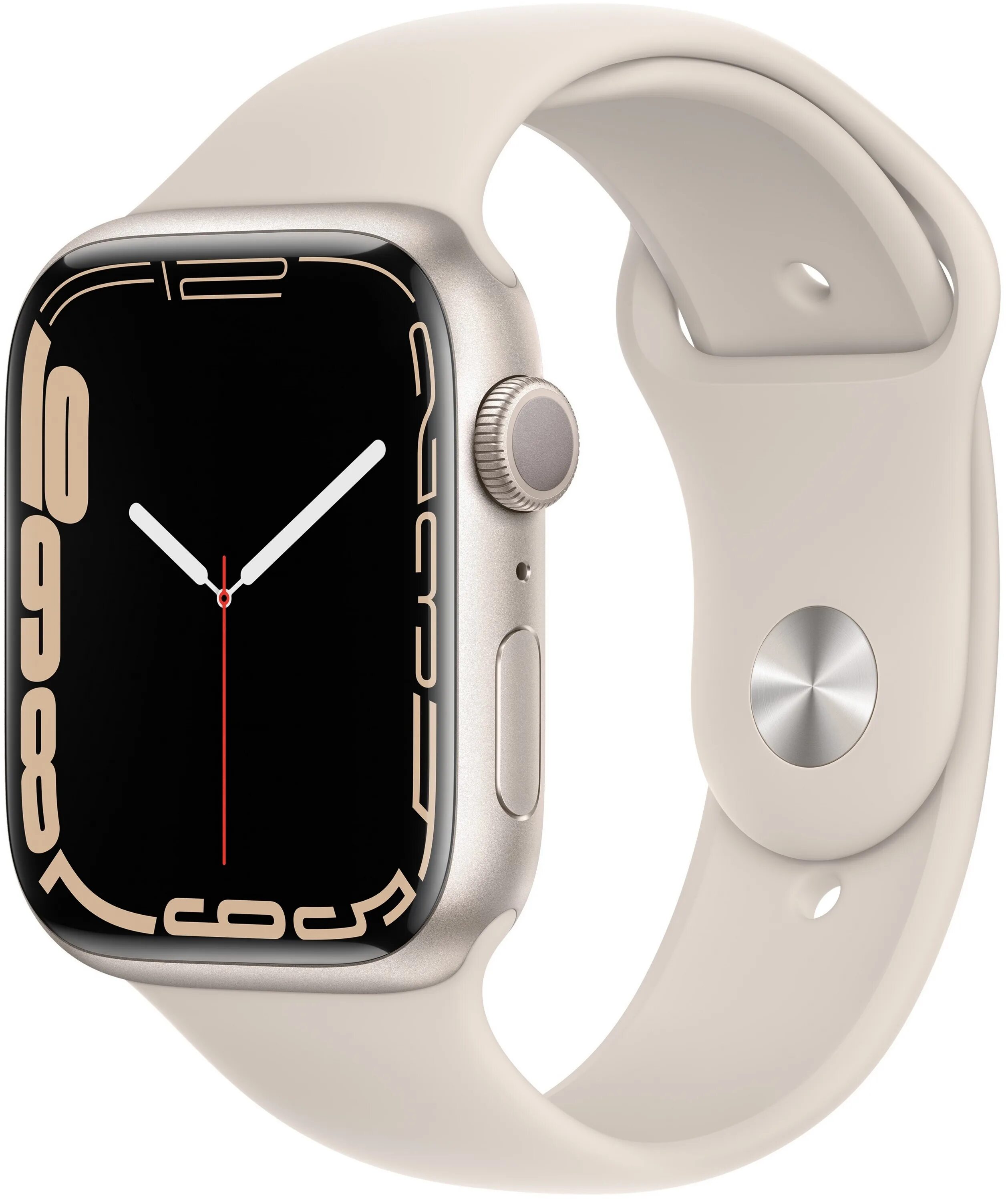 Смарт часы apple отзывы. Apple watch Series 7 Starlight. Apple watch Series 7 41mm (GPS) Starlight Aluminum Case with Starlight Sport Band. Apple watch 7 41mm сияющая звезда. Эпл вотч 5 44мм.