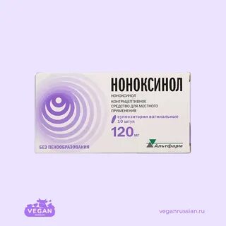 Ноноксинол суппозитории инструкция