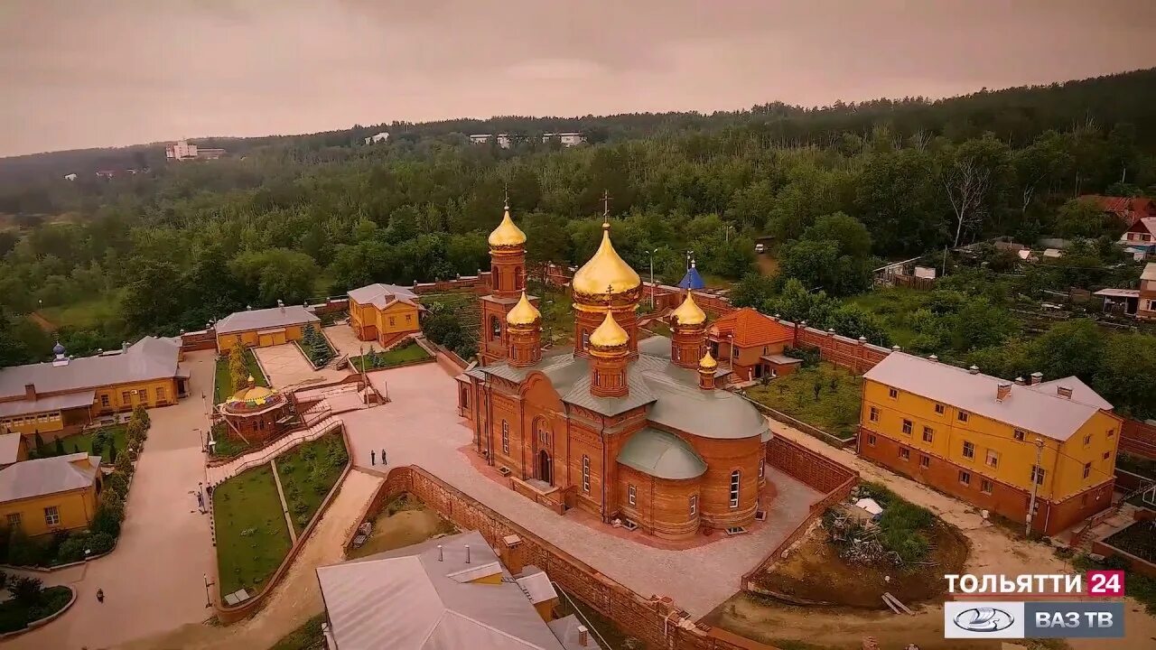 Свято мужской монастырь тольятти. Воскресенский монастырь (Тольятти). Мужской монастырь в Тольятти в Портпоселке. Самарский Свято Воскресенский мужской монастырь. Воскресенское мужской монастырь Тольятти.