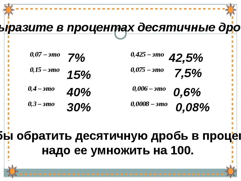9 процентов это сколько рублей. Процент. 5 Процентов это сколько. Выразить в процентах десятичную дробь. Десятичные дроби и проценты 5 класс.