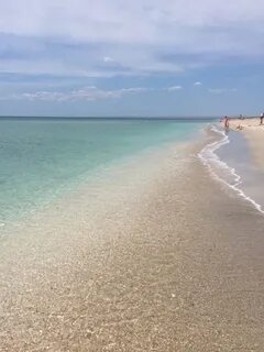 Белая коса море