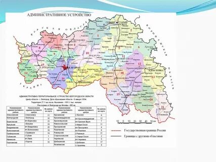 Где белгородская область граничит