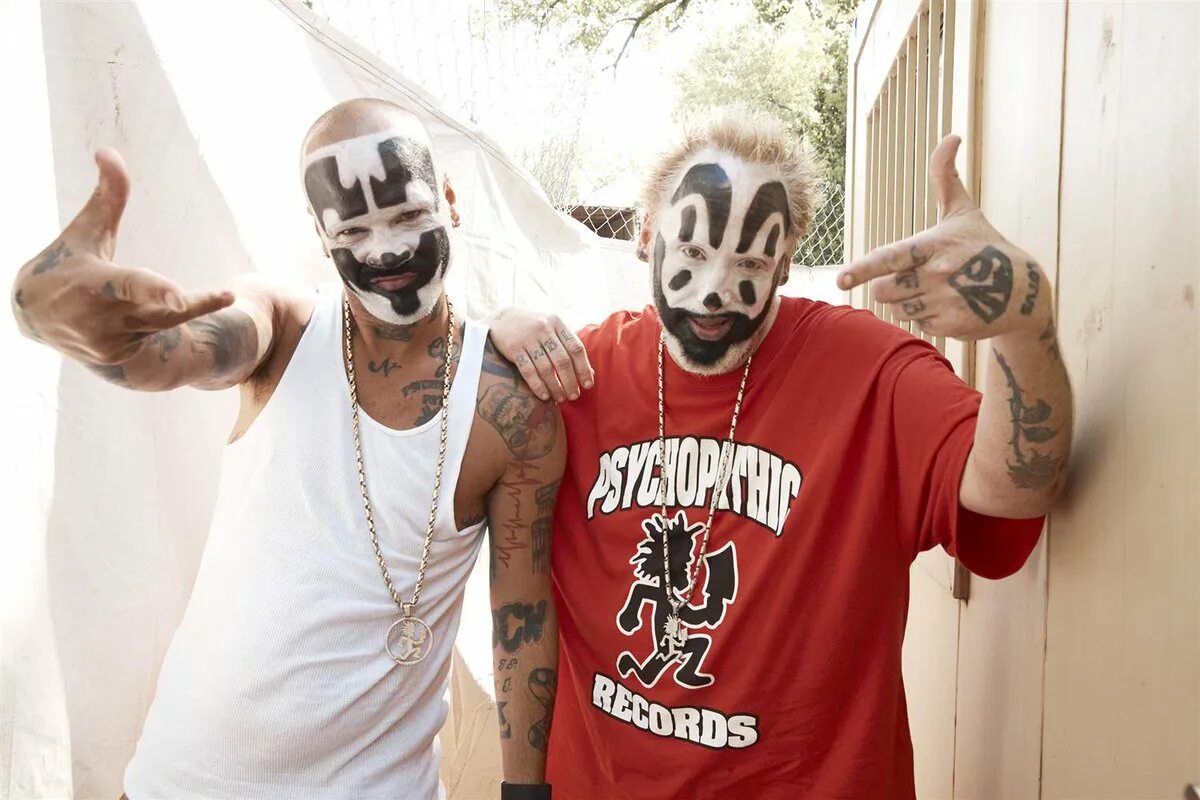 Insane clown песня. Группа Insane Clown Posse. Джаггало субкультура. Грим джаггало.