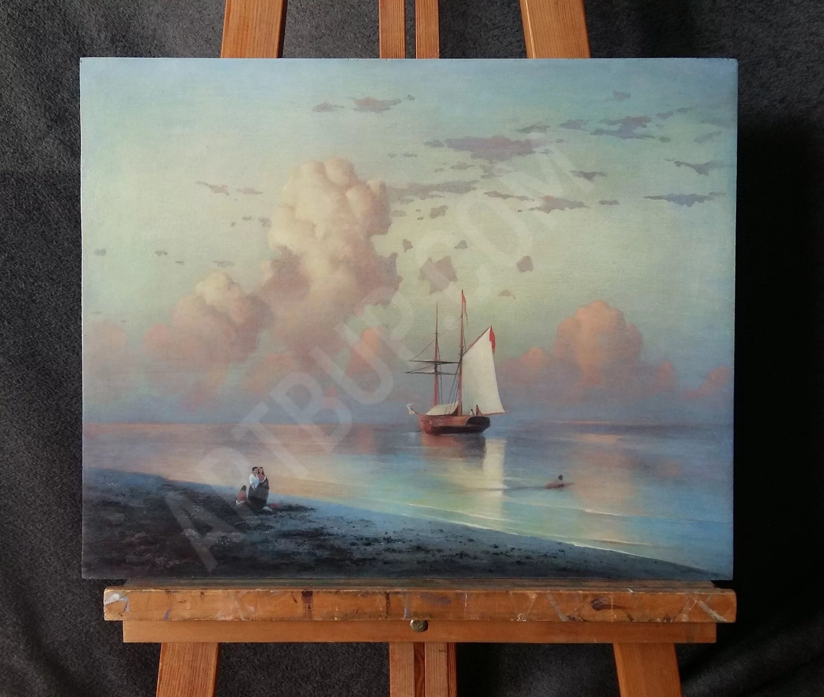 Неаполь. Картины айвазовского копии. Айвазовский девятый вал оригинал в третьяковке. Картины айвазовского копии. Пейзаж маслом айвазовский.