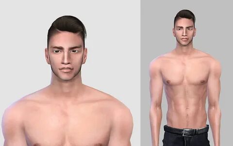 Male skin