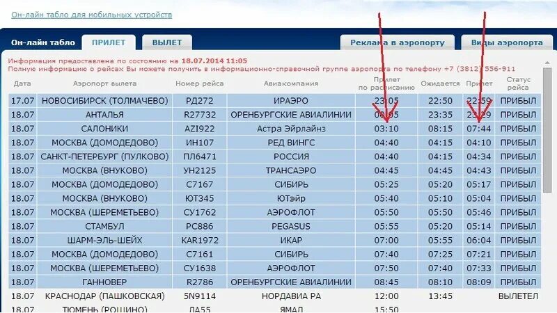 Аэропорт омск прилет вылет. Рейсы Омского аэропорта. Рейс 6471.