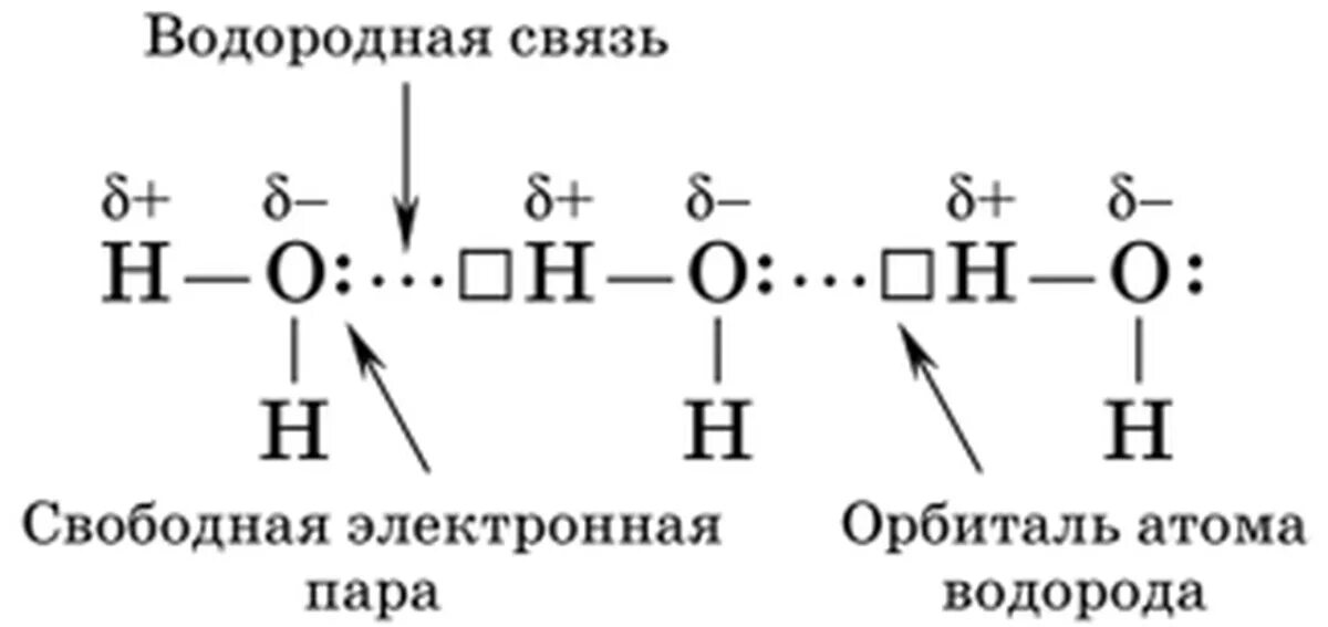 Механизмы водородной связи