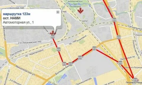 Автобус до парка культуры остановки
