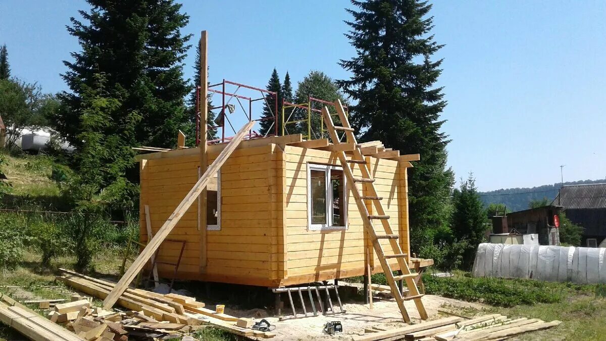 Сколько строить дачу