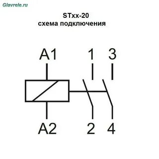 Подключение контактора схема 220