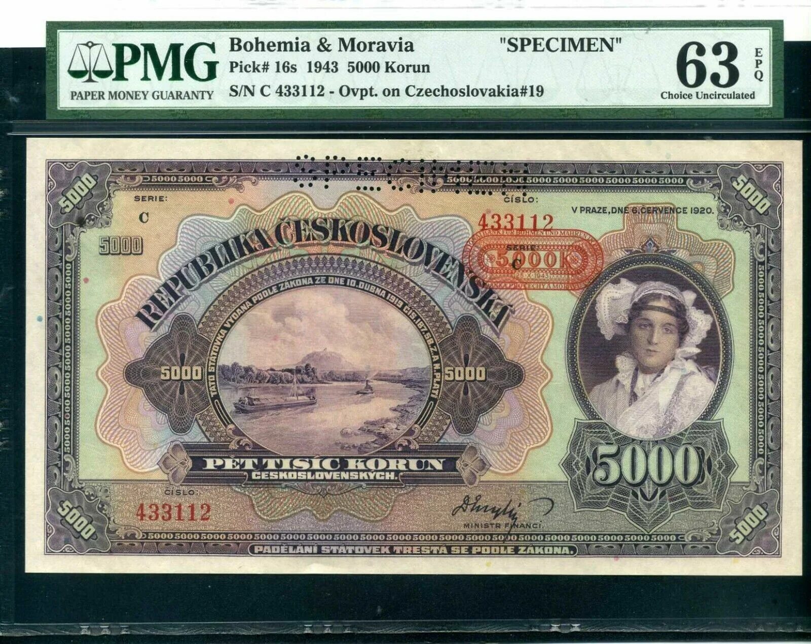 5000 Крон. Деньги Чехословакии. 5000 Крон 1944. Деньги ЧССР.