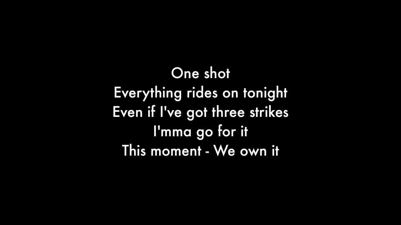 Own it 1 audio. 2 chainz we own it. we own it текст. chainz — we own it текст. one shot everything rides on tonight.