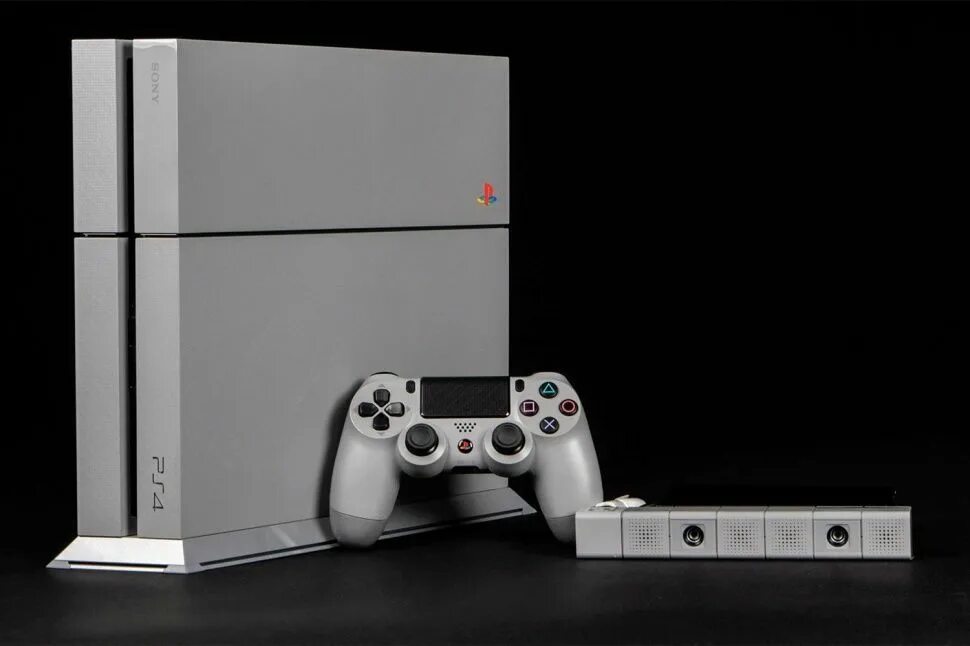 Плейстейшен горит белым. Sony playstation 4 20th anniversary. sony 20th anniversary ps4. sony playstation 4 - 20th anniversary editio. сони плейстейшен 4 серая.