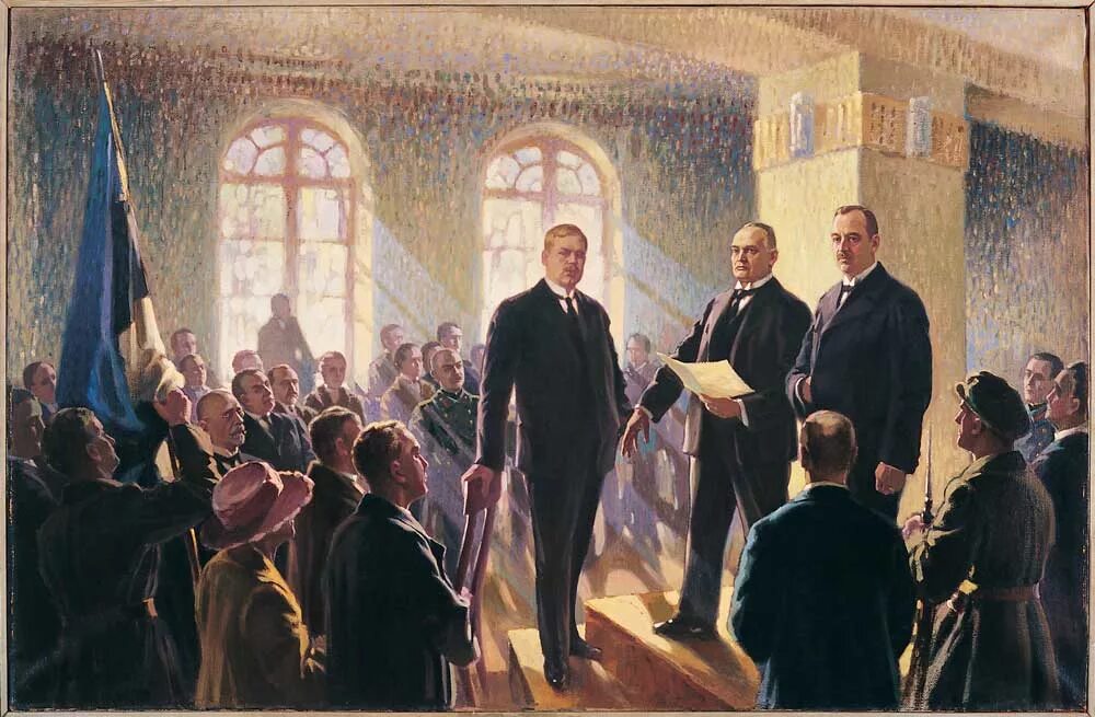 Провозглашение независимости Эстонии 1918. Независимость Эстонии 1918. Провозглашение независимости Латвии 1918. Эстония независимость живопись.