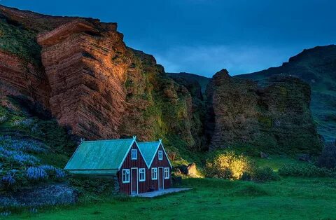 Картинка домик природа