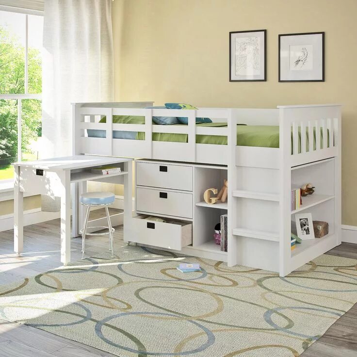 Кровать чердак детский фото kids loft bed plans Kids loft beds, Low loft beds, Twin loft bed