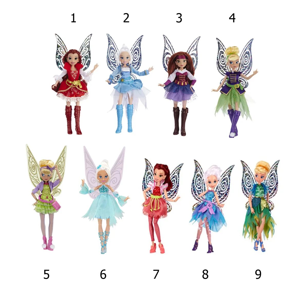 Fairies Mini Doll Set - 6 Pack - The Pirate Fairy - Disney. Flickr