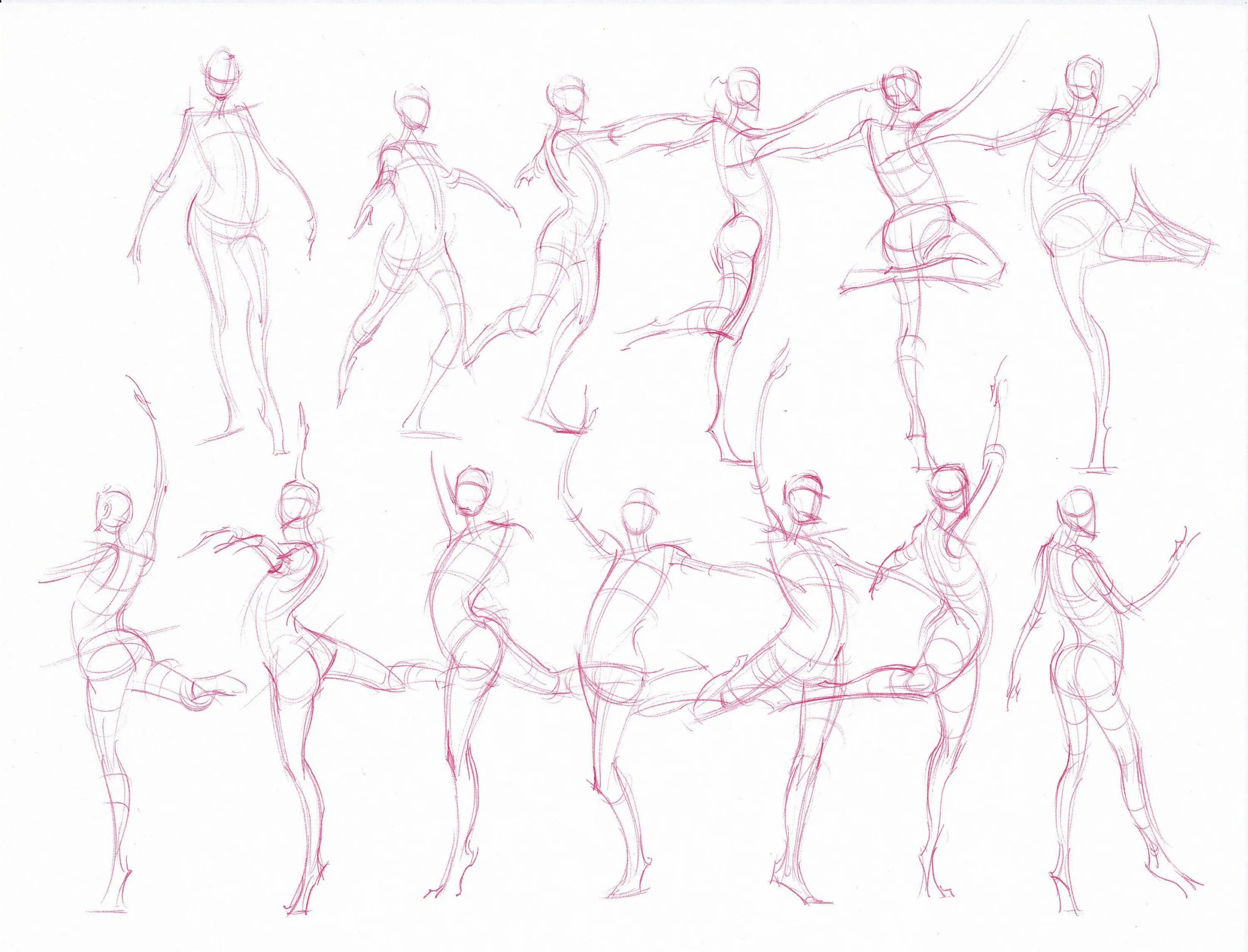 Скетч 4. Michael hampton. майкл хэмптон drawing gesture. позы на коньках туториал. скетч четверка.